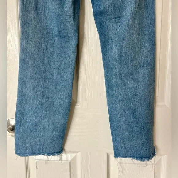 Harper Heritage High Rise Straight Cropped Jean - Picture 5 of 7